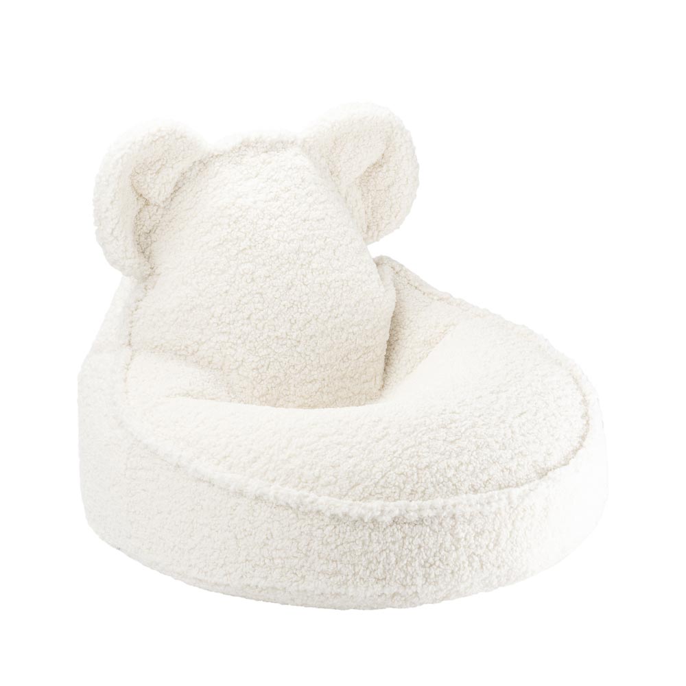 Beanbag Bär aus Teddy-Stoff