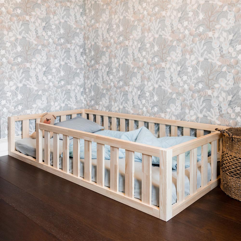 Bodenbett Ruut mit Rausfallschutz