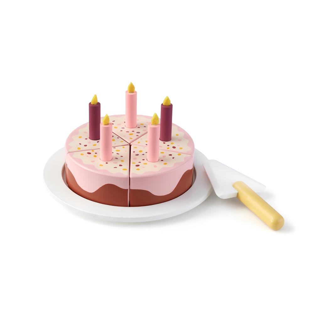 Torten-Kuchenset für Kinderküchen, Holz
