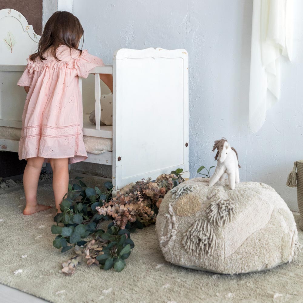 Pouf Mossy Rock