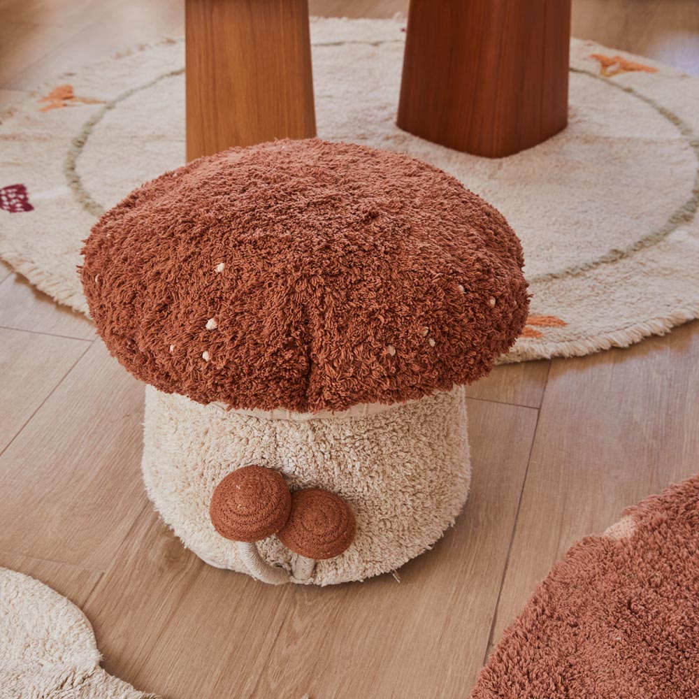 Pouf Pilz Boletus zum Spielen und Sitzen