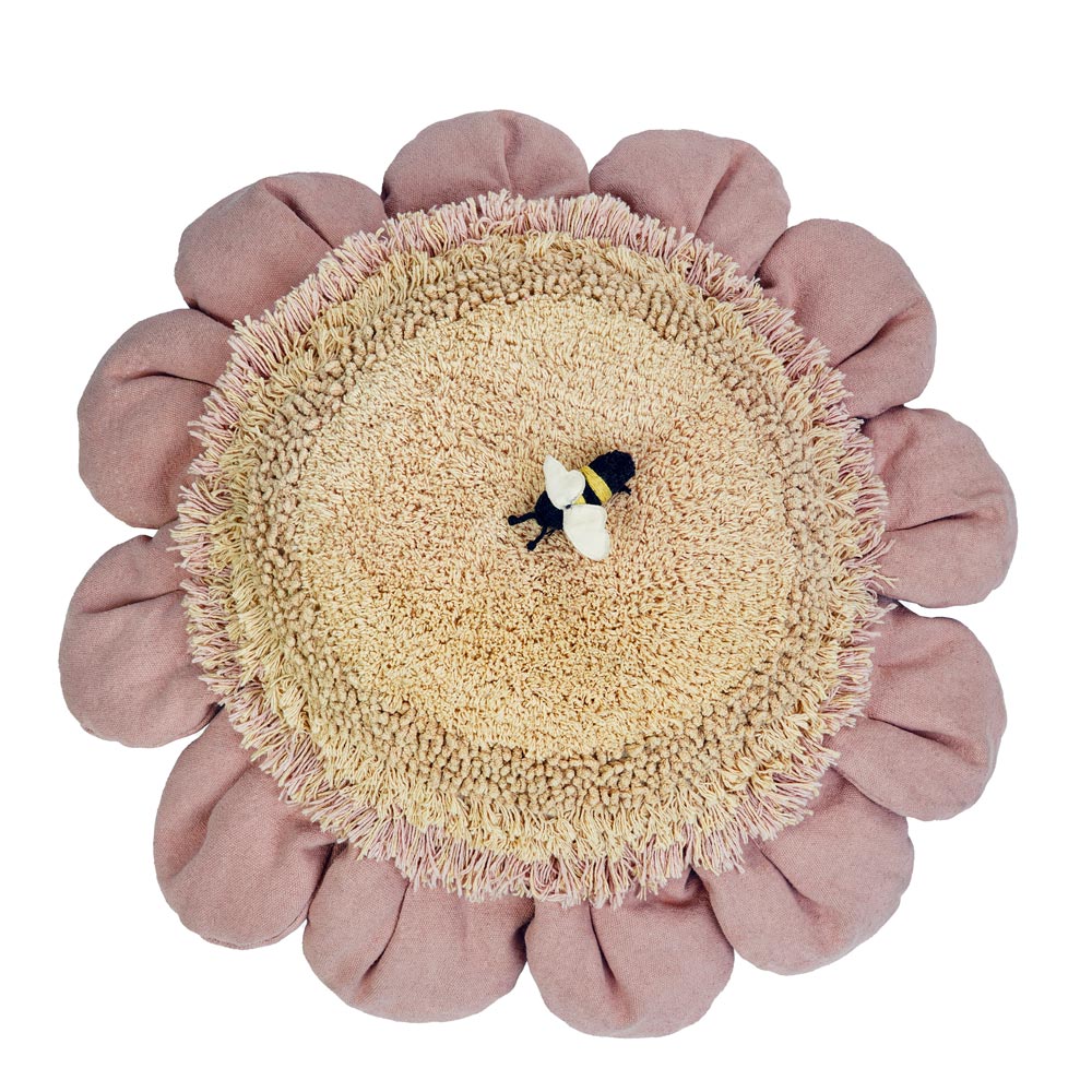 Bodenkissen Pink Daisy