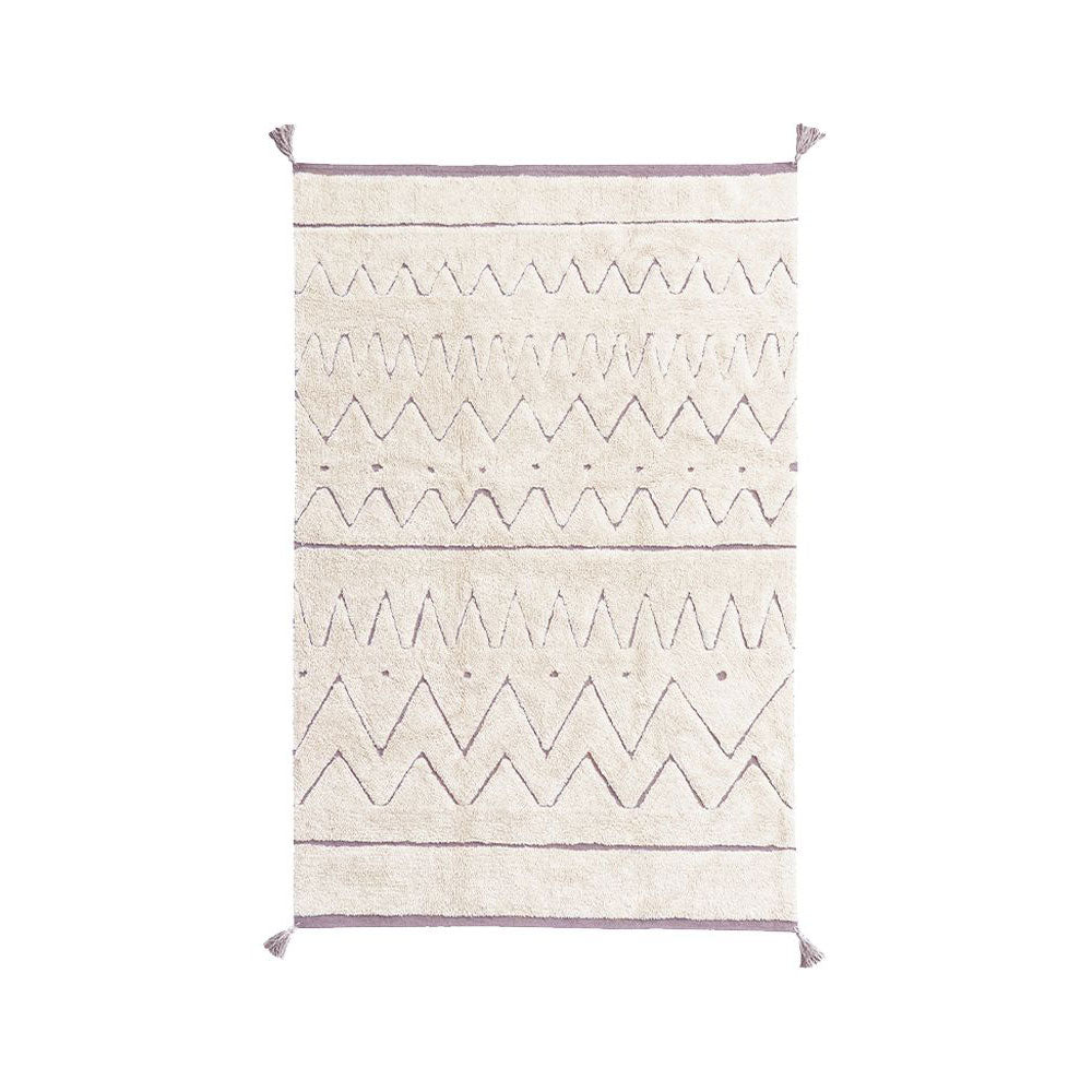 Kinderteppich Azteca aus recyceltem Material, maschinenwaschbar