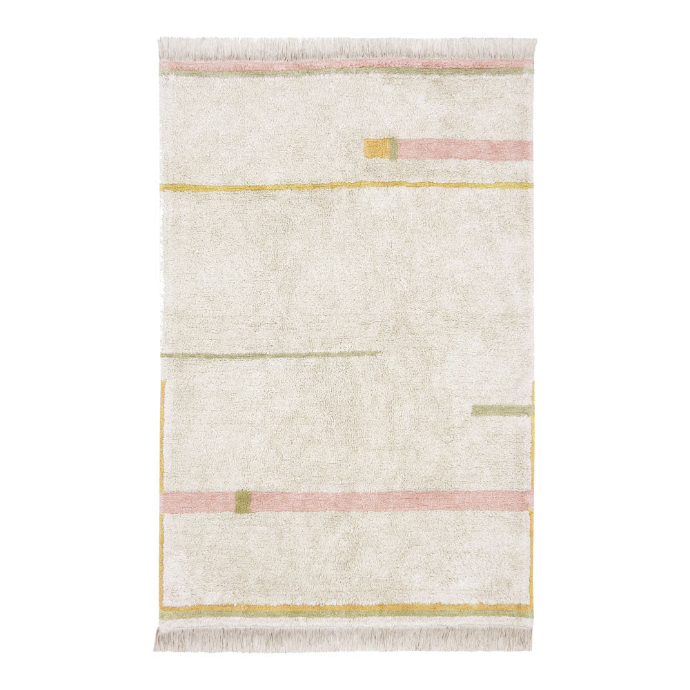 Kinderteppich Lanes, maschinenwaschbar