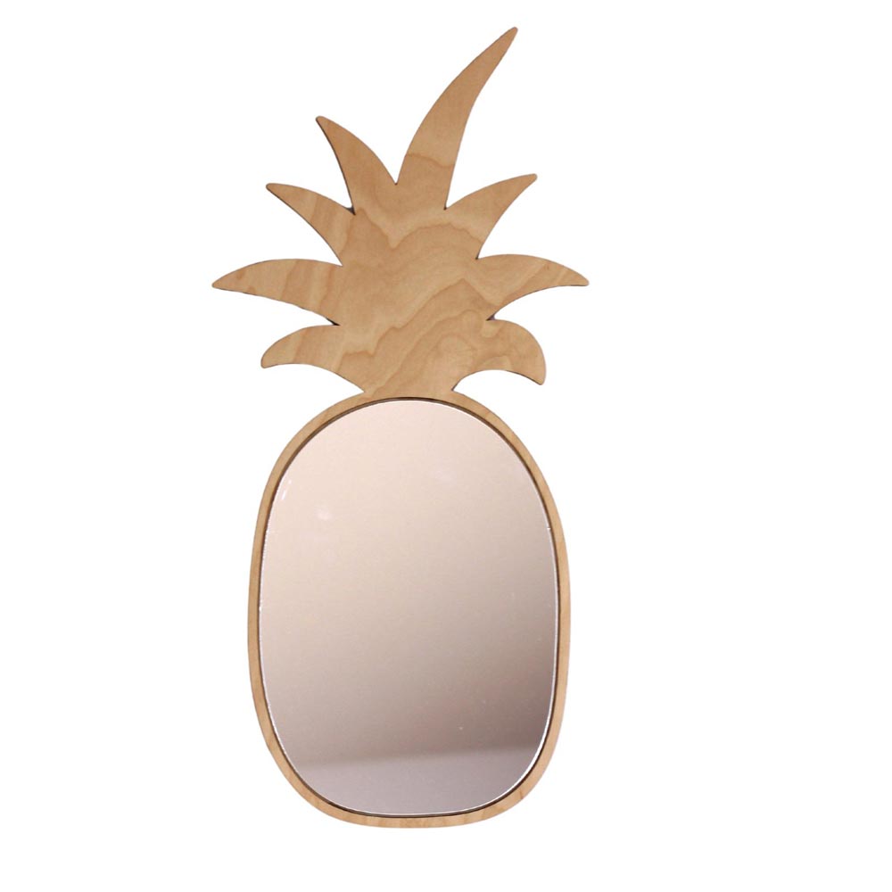 Dekorativer Wandspiegel Ananas