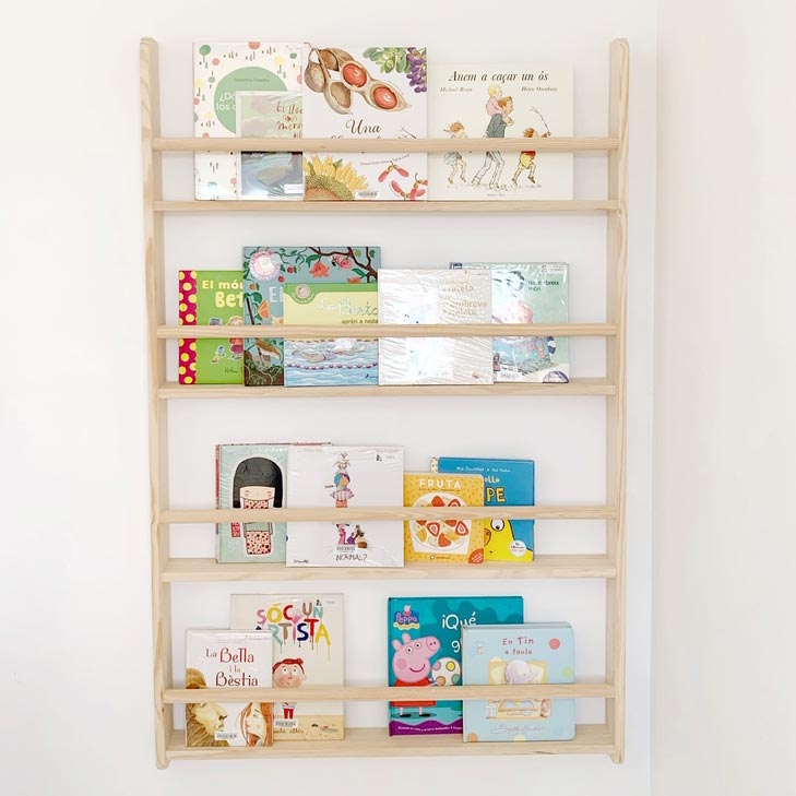 Montessori Bücherregal Scandi