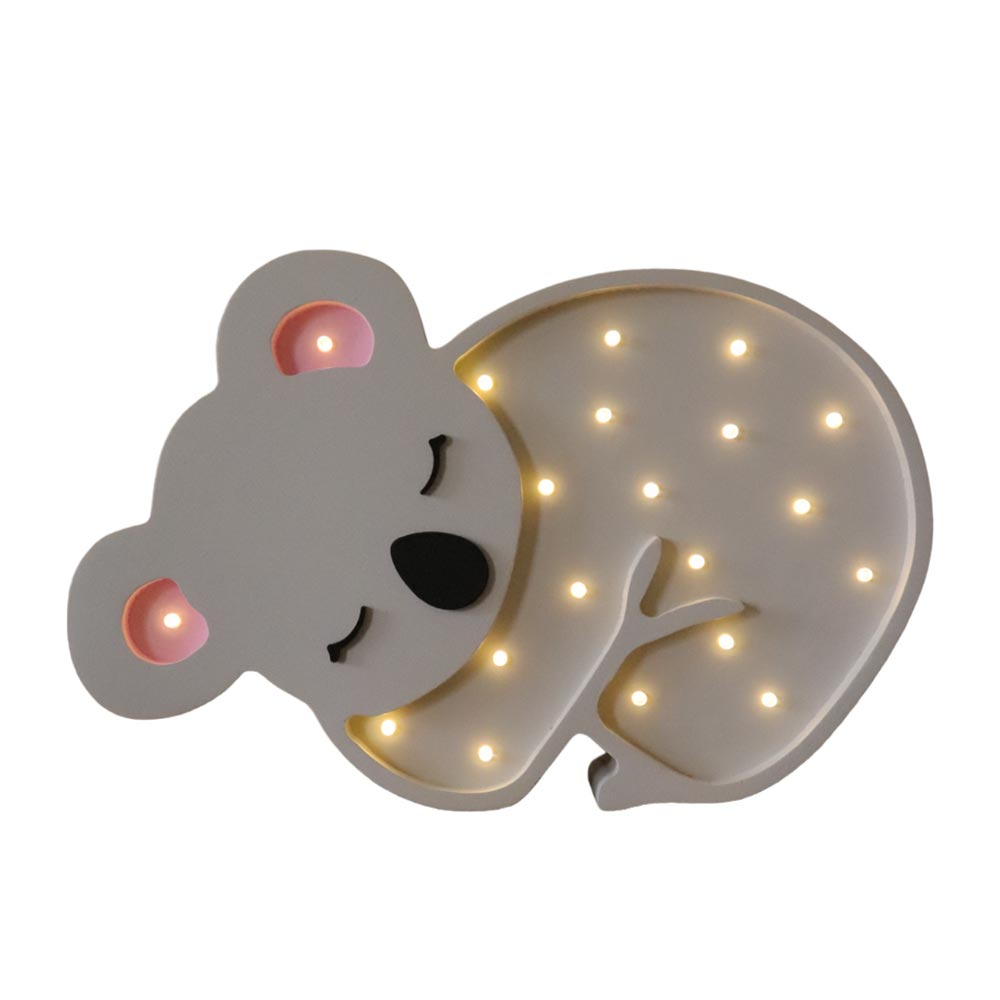 LED Nachtlicht Koala aus Holz, dimmbar
