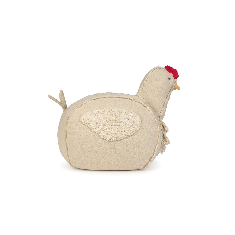 Pouf Huhn