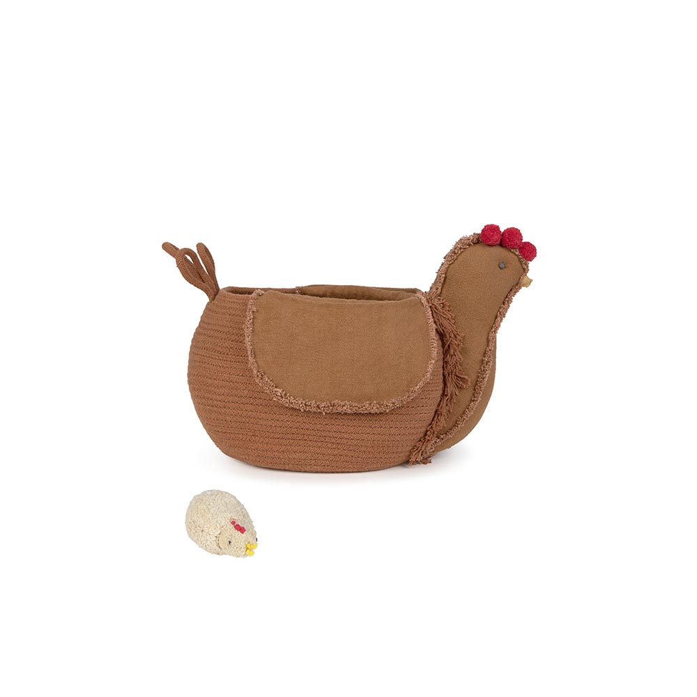 Aufbewahrungskorb Huhn Toffee
