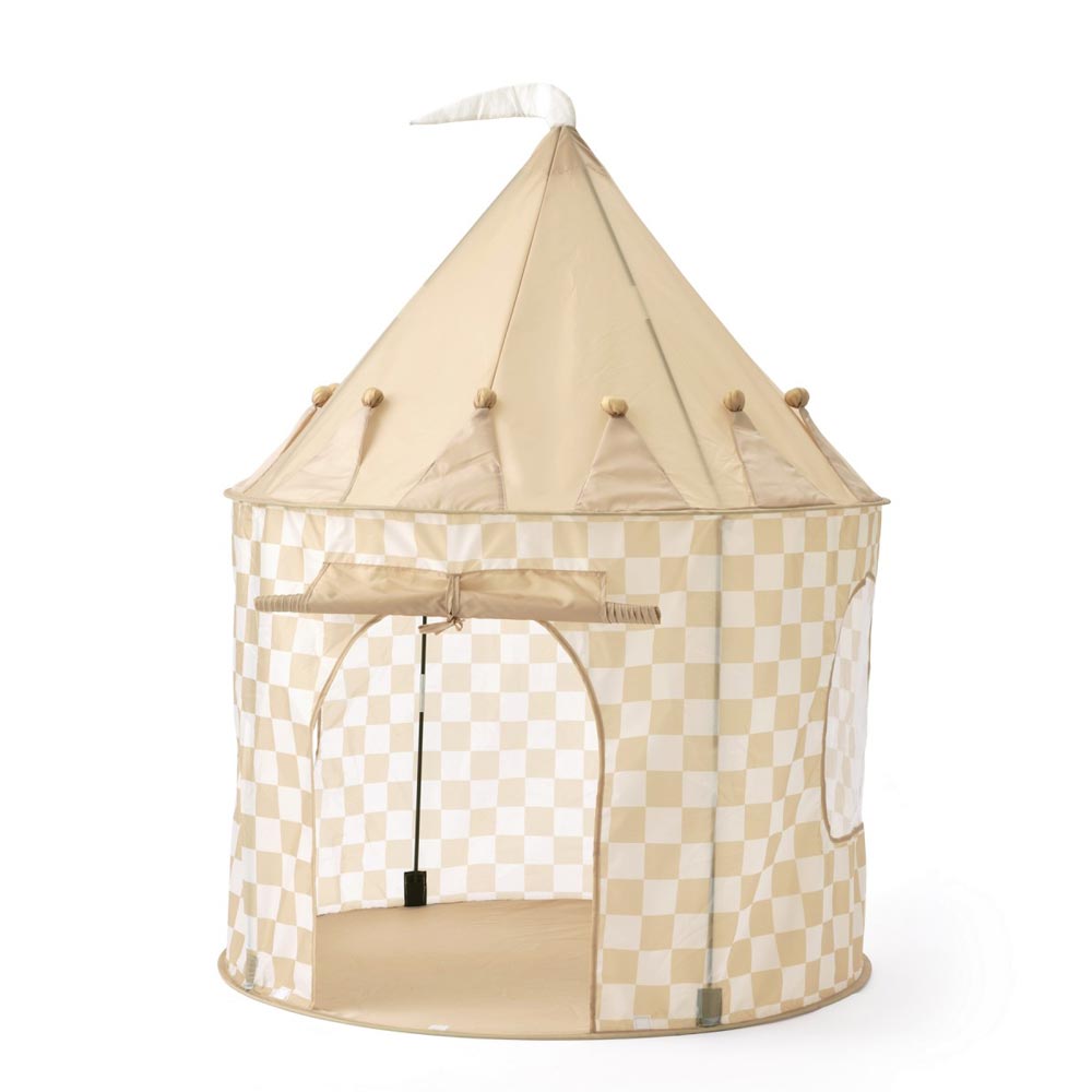 Spielzelt mit Muster-Design & Wimpeln
