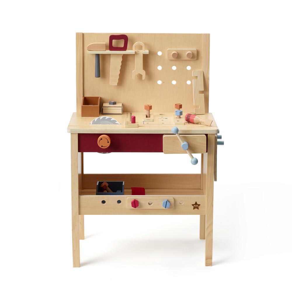 Werkbank-Spielset aus Holz