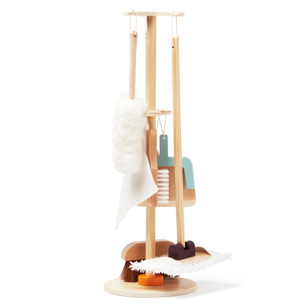 Reinigungs-Spielset aus Holz