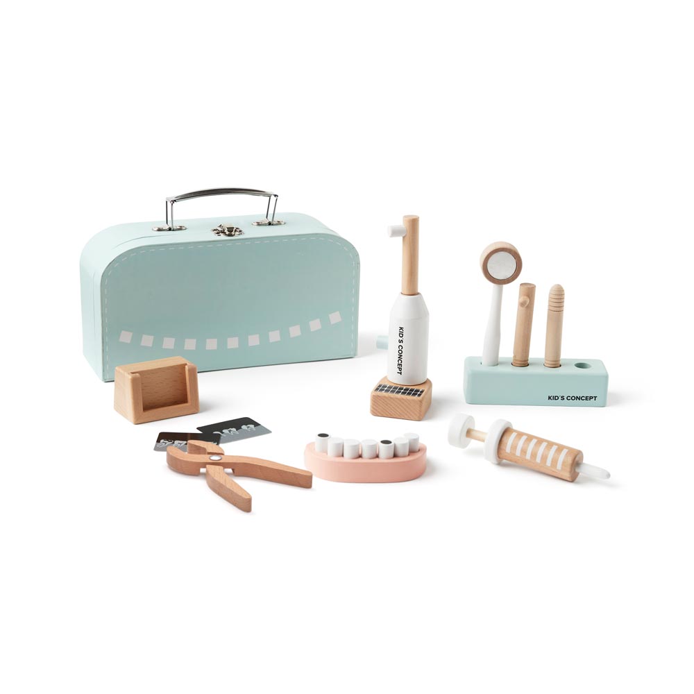 Zahnarzt-Spielset aus Holz