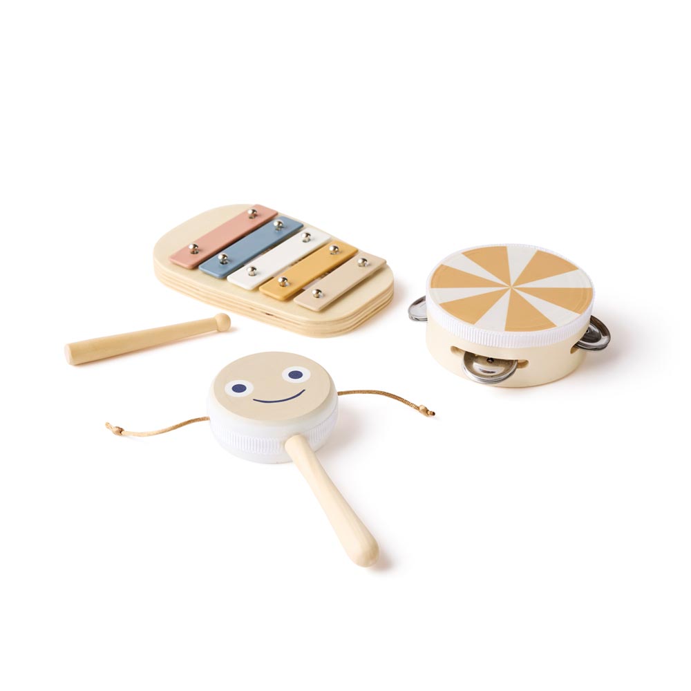 Musikset-Spielset 3-teilig aus Holz