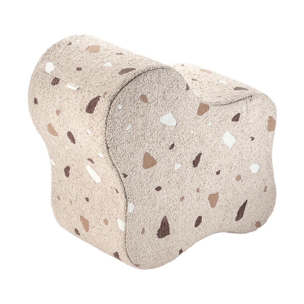 Pouf Wolke im Terrazzo Design