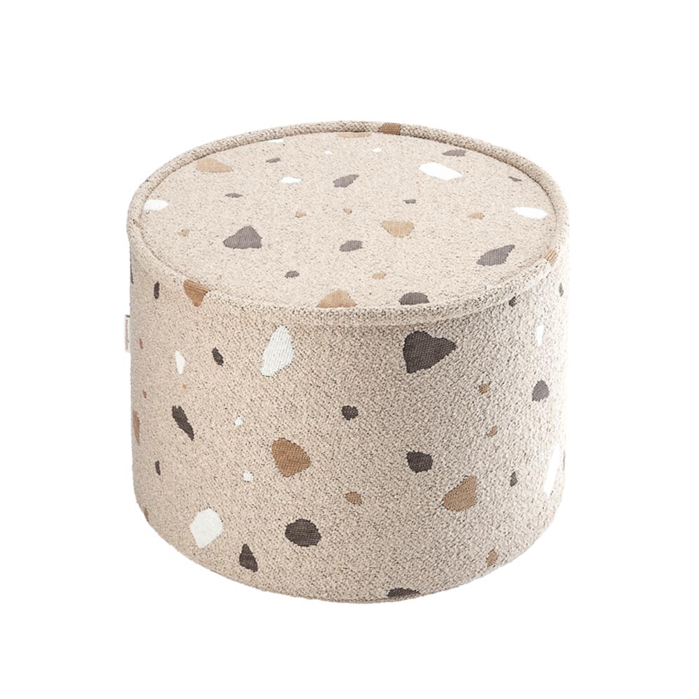 Pouf im Terrazzo Design