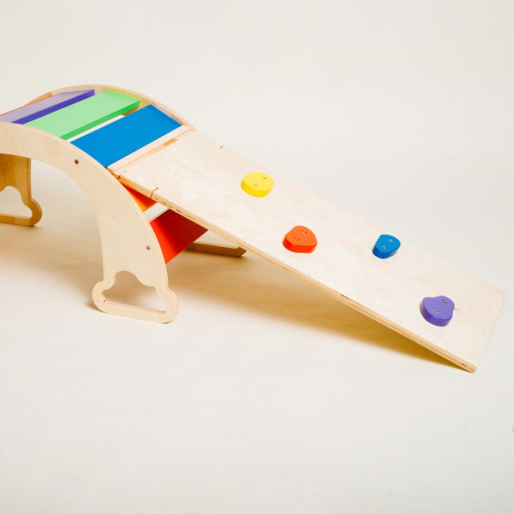 Rampe für Montessori-Kletterbogen und Wippe