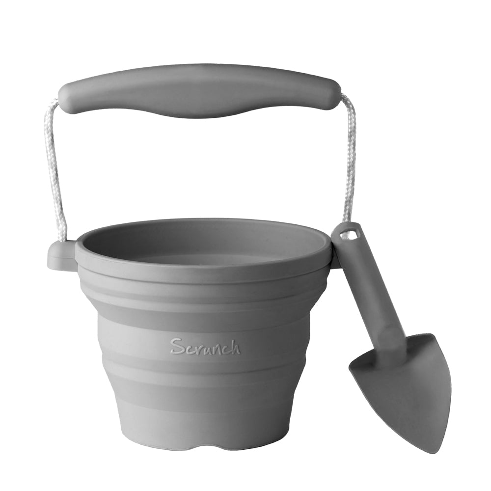 Eimer & Spaten-Spielset aus Silikon, faltbar