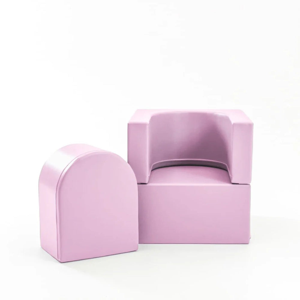 Spielsessel Softblock 3-teiliges Set, Lavendel