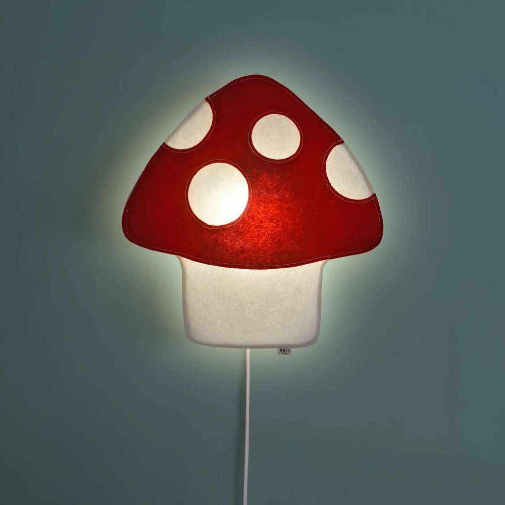 Kinderzimmer Wandlampe Pilz