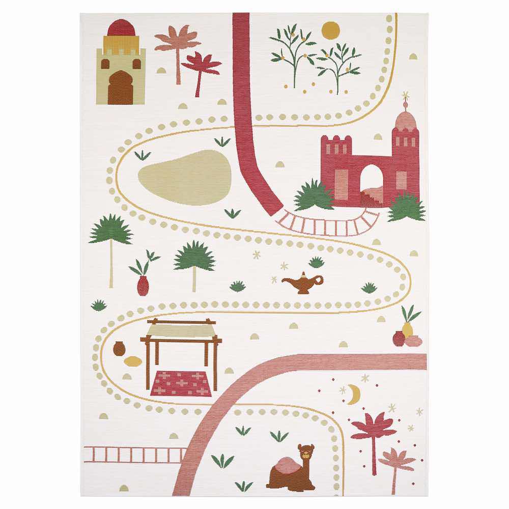 Spielteppich In- & Outdoor 123 x 180 cm Marrakesch