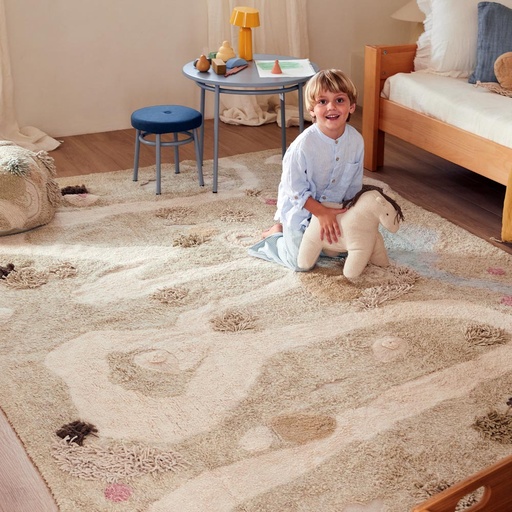 [KDS101363] Spielteppich Path of Nature 120 x 160 cm, maschinenwaschbar