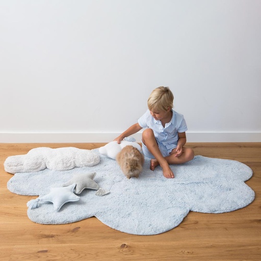 Kinderteppich Blue Dream, maschinenwaschbar
