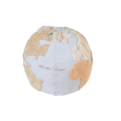 [KDS101431] Pouf Weltkugel
