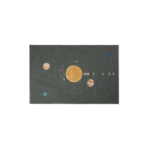 [KDS101798] Wandteppich Sonnensystem 150 x 100 cm, maschinenwaschbar