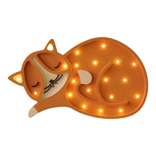 LED Nachtlicht Katze aus Holz, dimmbar