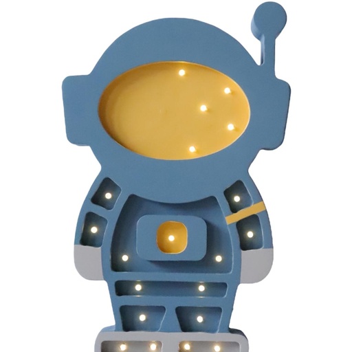 LED Nachtlicht Astronaut aus Holz, dimmbar