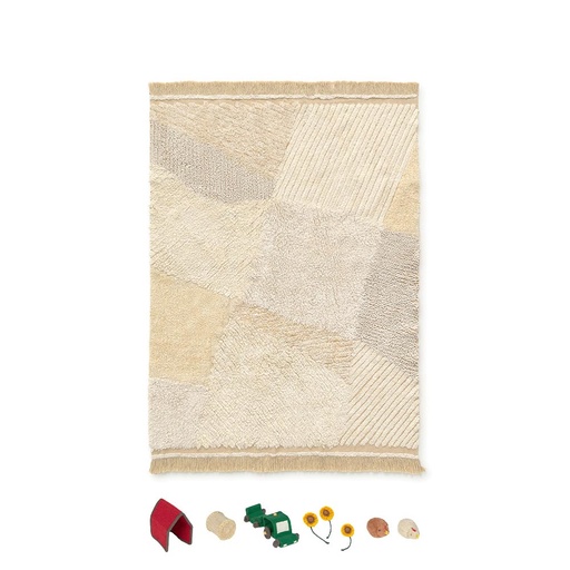 [KDS102000] Spielteppich Farm Field, 120 x 170 cm, maschinenwaschbar