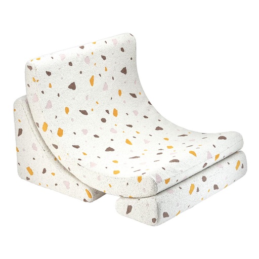 Modularer Mond Sessel im Terrazzo Design