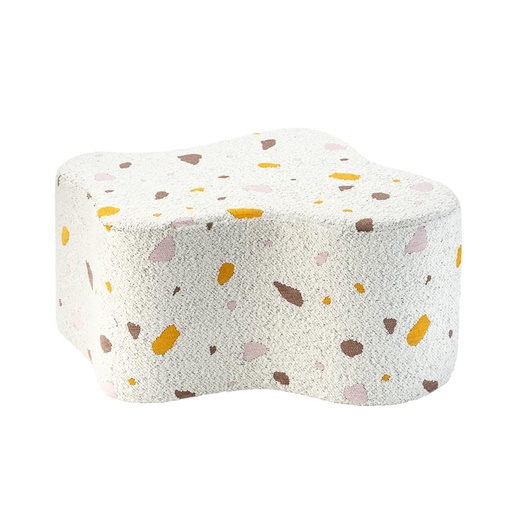 Pouf Wolke im Terrazzo Design