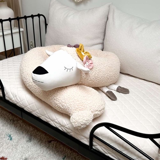 [KDS100985] Bettschlange & Spielkissen Lana das Schaf